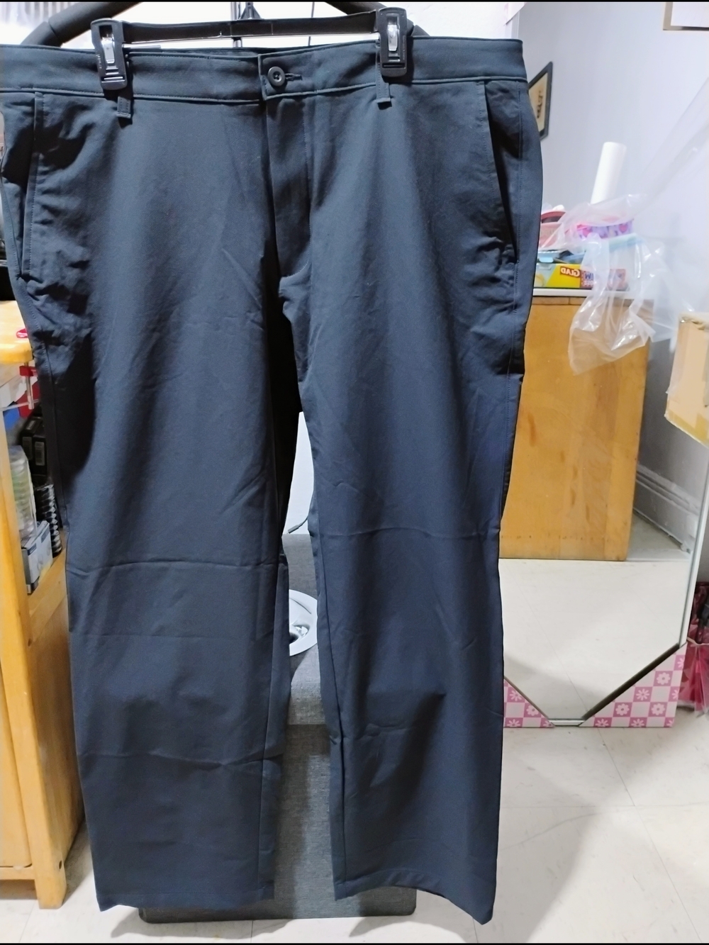 Under Armour Men's UA Golf Classic Straight-Leg Pants - Black Size:42" X 30" NWT
